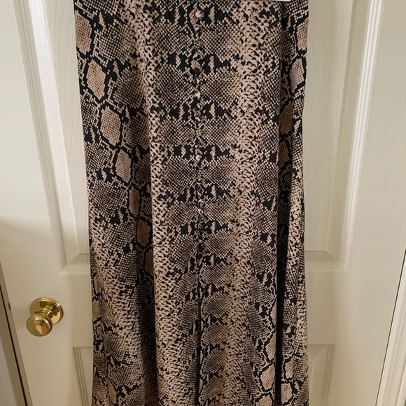 Animal Print A-line Skirt - Picture 1 of 2